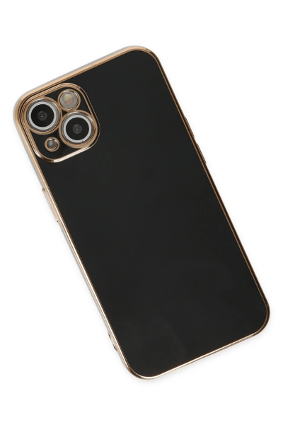 Newface iPhone 14 Kılıf Volet Silikon - Siyah resmi