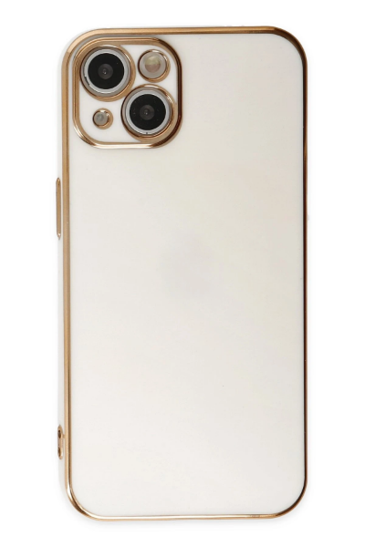 Newface iPhone 14 Kılıf Volet Silikon - Beyaz resmi