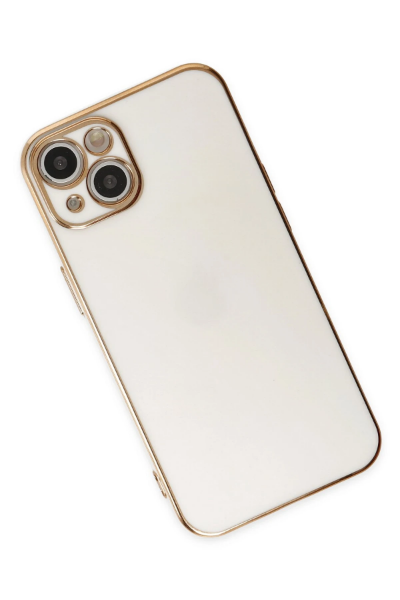Newface iPhone 14 Kılıf Volet Silikon - Beyaz resmi