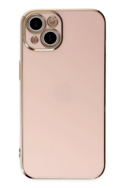 Newface iPhone 14 Kılıf Volet Silikon - Pembe resmi