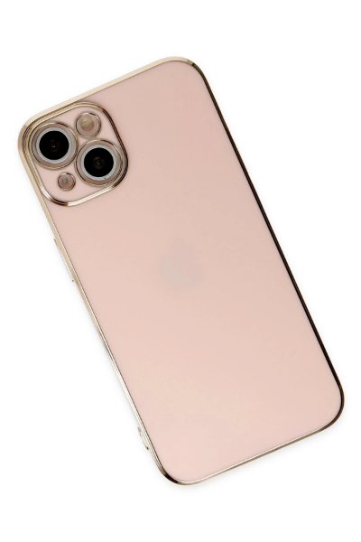 Newface iPhone 14 Kılıf Volet Silikon - Pembe resmi