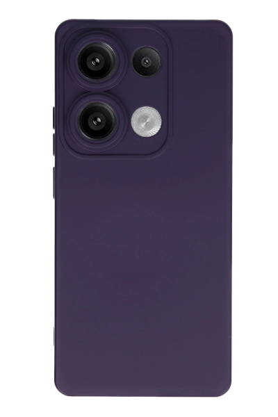 Newface Xiaomi Redmi Note 13 4G Kılıf Nano içi Kadife Silikon - Lacivert resmi