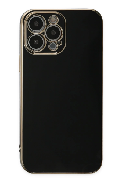 Newface iPhone 14 Pro Kılıf Volet Silikon - Siyah resmi
