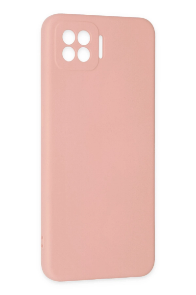 Newface Oppo A73 Kılıf Nano içi Kadife Silikon - Pudra resmi