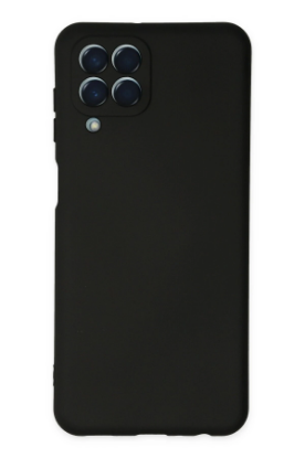 Newface Samsung Galaxy M33 Kılıf Nano içi Kadife Silikon - Siyah resmi