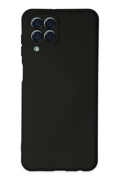 Newface Samsung Galaxy M33 Kılıf Nano içi Kadife Silikon - Siyah resmi