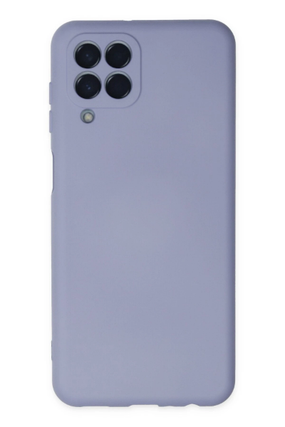 Newface Samsung Galaxy M33 Kılıf Nano içi Kadife Silikon - Lila resmi