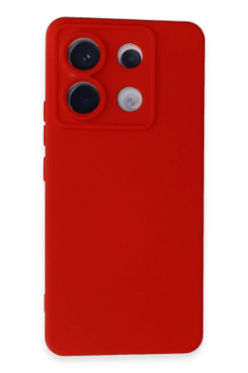 Newface Xiaomi Redmi Note 13 Pro 5G Kılıf Nano içi Kadife Silikon - Kırmızı resmi