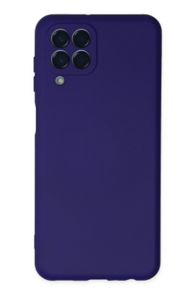 Newface Samsung Galaxy M33 Kılıf Nano içi Kadife Silikon - Mor resmi