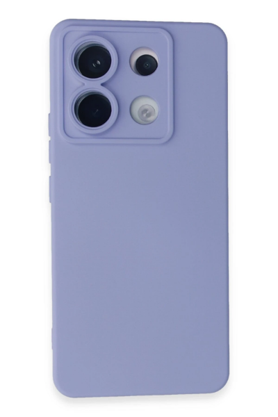 Newface Xiaomi Redmi Note 13 Pro 5G Kılıf Nano içi Kadife Silikon - Lila resmi