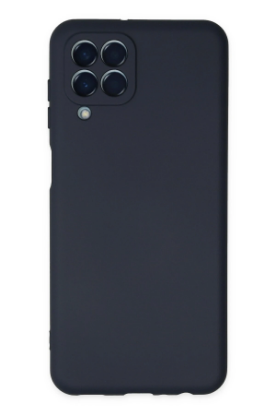 Newface Samsung Galaxy M33 Kılıf Nano içi Kadife Silikon - Lacivert resmi
