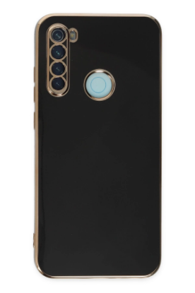 Newface Xiaomi Redmi Note 8 Kılıf Volet Silikon - Siyah resmi