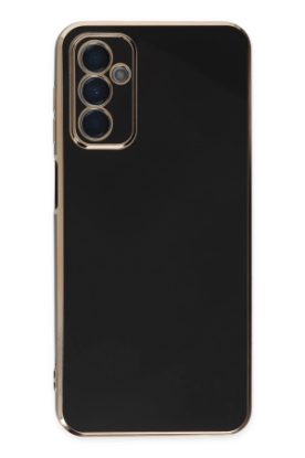 Newface Samsung Galaxy M23 Kılıf Volet Silikon - Siyah resmi