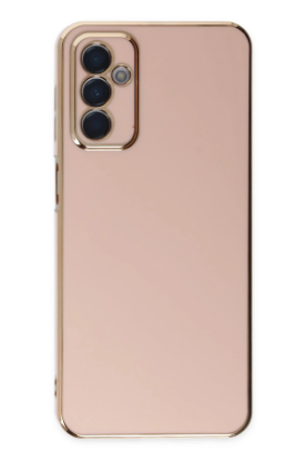 Newface Samsung Galaxy M23 Kılıf Volet Silikon - Pembe resmi
