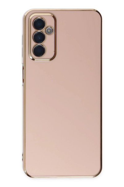 Newface Samsung Galaxy M23 Kılıf Volet Silikon - Pembe resmi