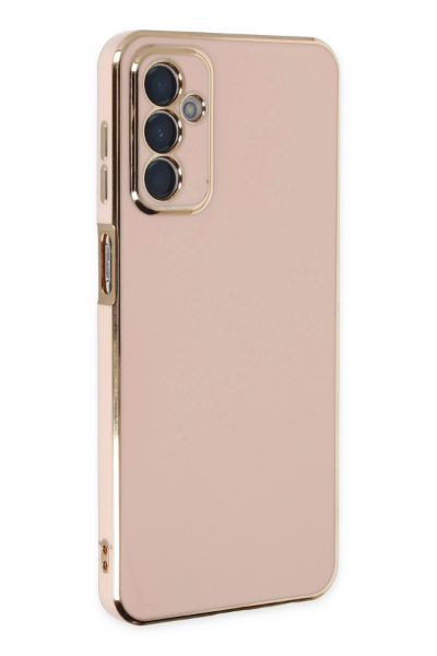 Newface Samsung Galaxy M23 Kılıf Volet Silikon - Pembe resmi