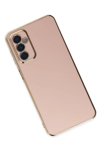 Newface Samsung Galaxy M23 Kılıf Volet Silikon - Pembe resmi
