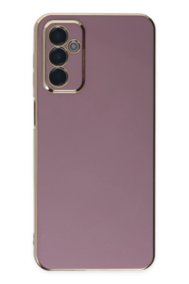 Newface Samsung Galaxy M23 Kılıf Volet Silikon - Mor resmi