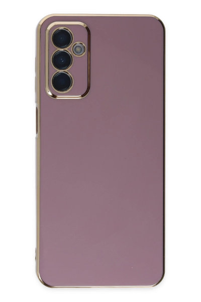 Newface Samsung Galaxy M23 Kılıf Volet Silikon - Mor resmi
