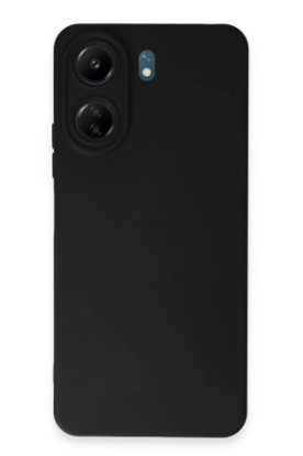 Newface Xiaomi Redmi 13C Kılıf Nano içi Kadife Silikon - Siyah resmi