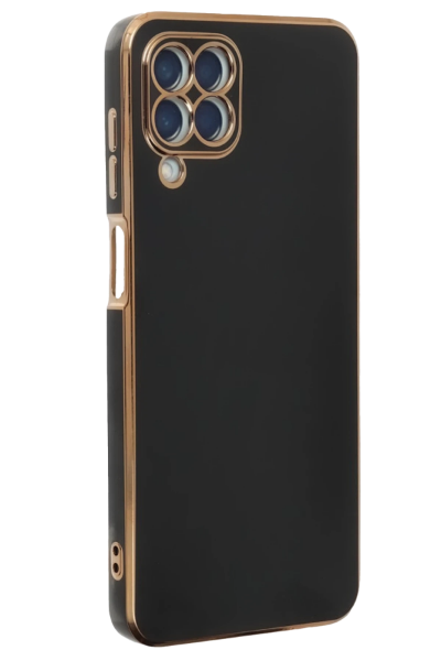 Newface Samsung Galaxy M33 Kılıf Volet Silikon - Siyah resmi