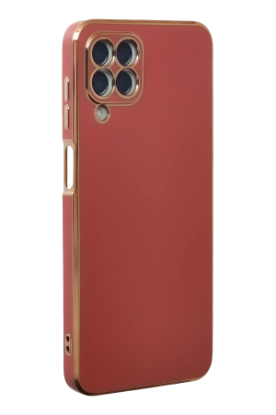 Newface Samsung Galaxy M33 Kılıf Volet Silikon - Kırmızı resmi