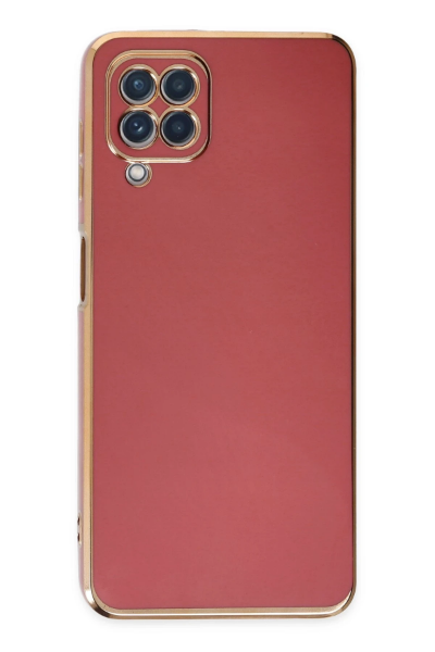 Newface Samsung Galaxy A22 Kılıf Volet Silikon - Kırmızı resmi