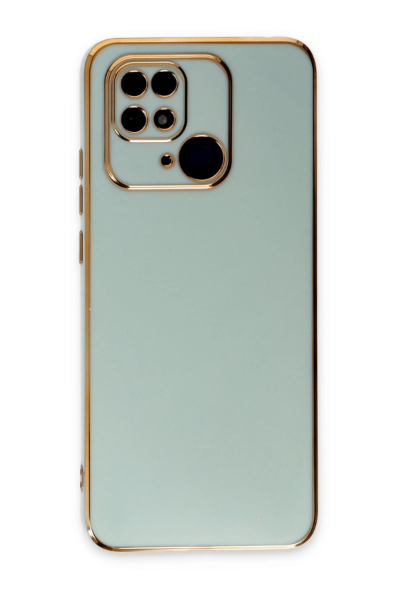 Newface Xiaomi Redmi 10C Kılıf Volet Silikon - Açık Yeşil resmi