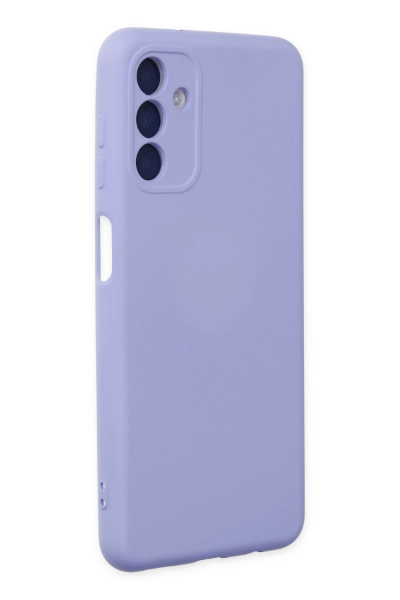 Newface Samsung Galaxy A04S Kılıf Nano içi Kadife Silikon - Lila resmi