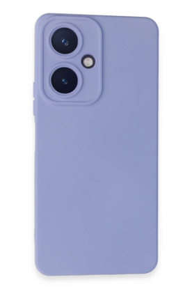 Newface Vivo Y27 Kılıf Nano içi Kadife Silikon - Lila resmi