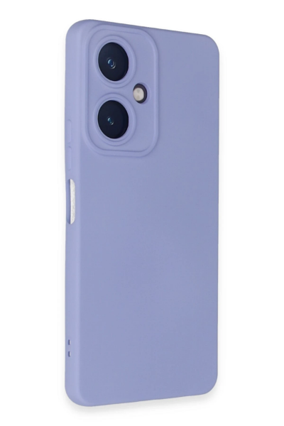 Newface Vivo Y27 Kılıf Nano içi Kadife Silikon - Lila resmi