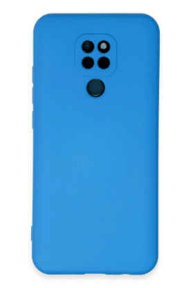 Newface General Mobile GM 20 Kılıf Nano içi Kadife Silikon - Mavi resmi