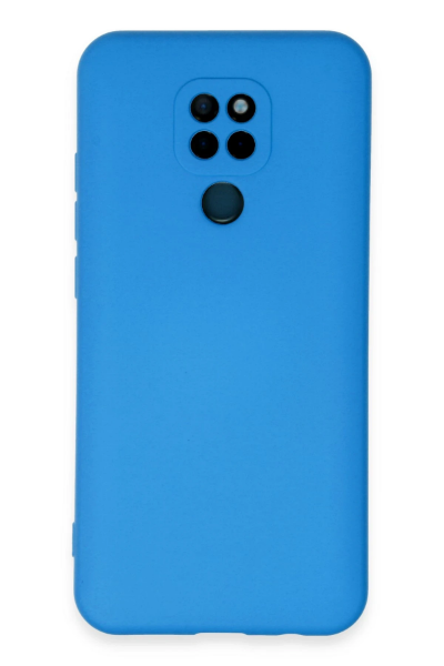 Newface General Mobile GM 20 Kılıf Nano içi Kadife Silikon - Mavi resmi
