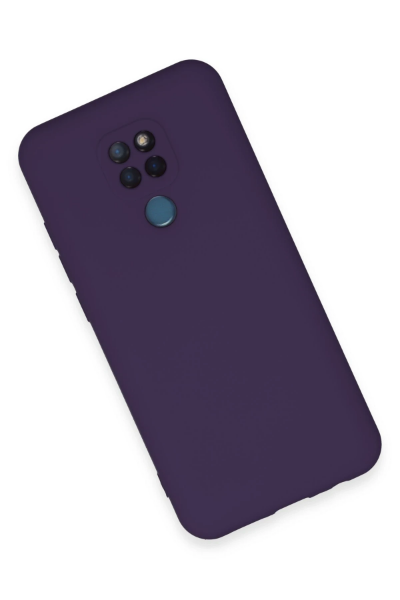 Newface General Mobile GM 20 Kılıf Nano içi Kadife Silikon - Mor resmi