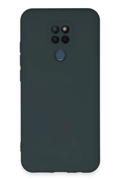 Newface General Mobile GM 20 Kılıf Nano içi Kadife Silikon - Koyu Yeşil resmi