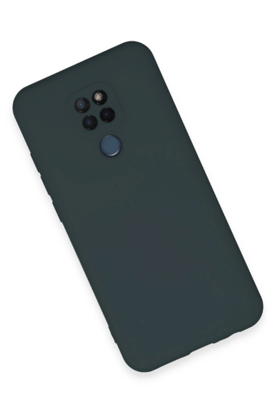 Newface General Mobile GM 20 Kılıf Nano içi Kadife Silikon - Koyu Yeşil resmi