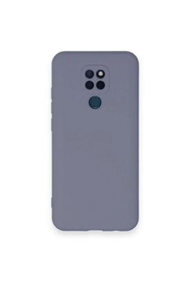 Newface General Mobile GM 20 Kılıf Nano içi Kadife Silikon - Gri resmi