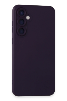 Newface Samsung Galaxy S24 Plus Kılıf Nano içi Kadife Silikon - Mor resmi