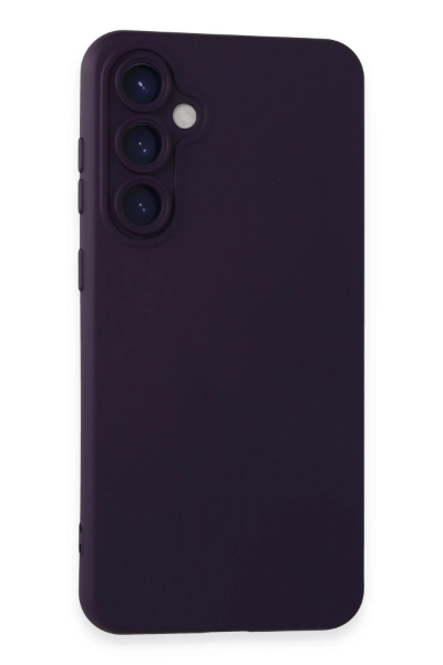 Newface Samsung Galaxy S24 Plus Kılıf Nano içi Kadife Silikon - Mor resmi