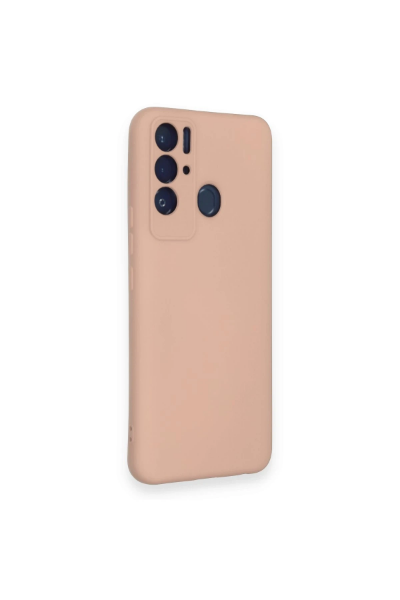 Newface Tecno Pova Neo Kılıf Nano içi Kadife Silikon - Pudra resmi