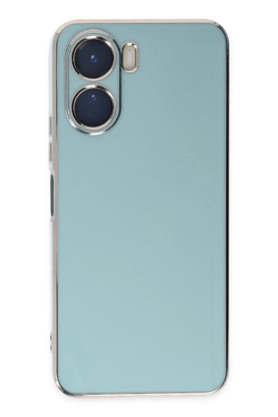Newface Vivo Y16 Kılıf Volet Silikon - Açık Yeşil resmi