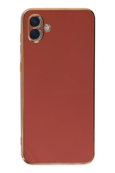 Newface Samsung Galaxy A04 Kılıf Volet Silikon - Kırmızı resmi