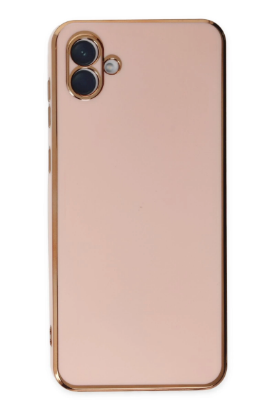 Newface Samsung Galaxy A04 Kılıf Volet Silikon - Pembe resmi