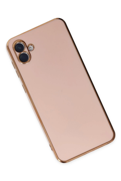 Newface Samsung Galaxy A04 Kılıf Volet Silikon - Pembe resmi