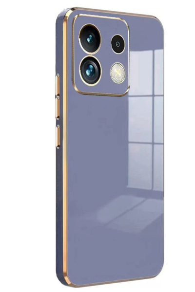 Newface Xiaomi Redmi Note 13 5G Kılıf Volet Silikon - Mavi resmi
