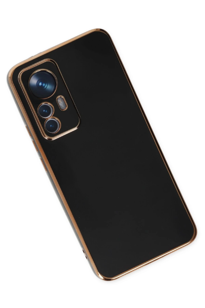 Newface Xiaomi Mi 12T Pro Kılıf Volet Silikon - Siyah resmi