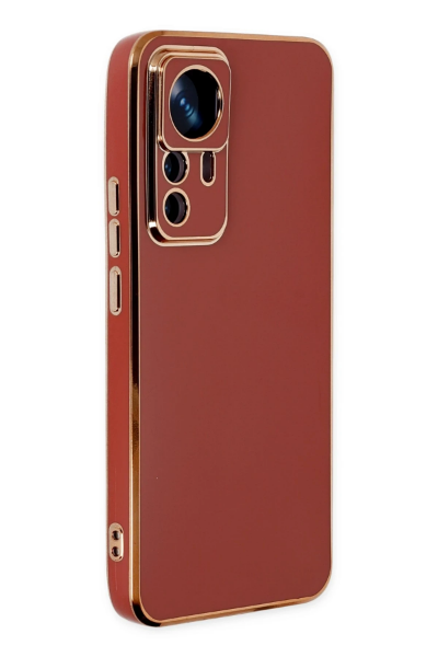 Newface Xiaomi Mi 12T Pro Kılıf Volet Silikon - Kırmızı resmi