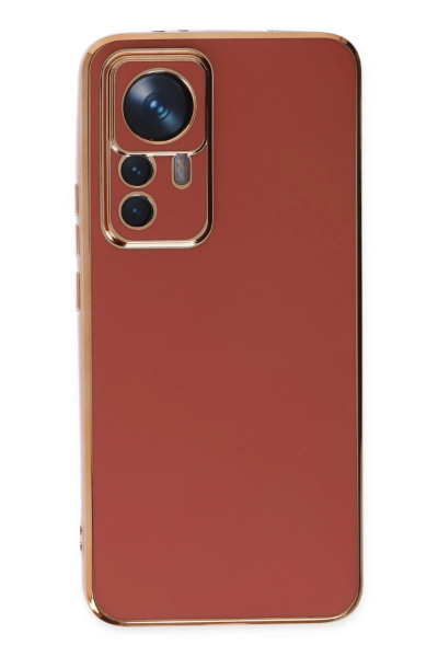 Newface Xiaomi Mi 12T Pro Kılıf Volet Silikon - Kırmızı resmi