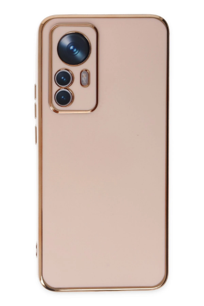 Newface Xiaomi Mi 12T Pro Kılıf Volet Silikon - Pembe resmi