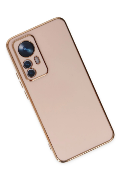 Newface Xiaomi Mi 12T Pro Kılıf Volet Silikon - Pembe resmi